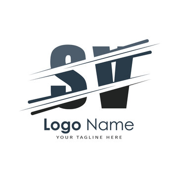 initial monogram logo with letter style design