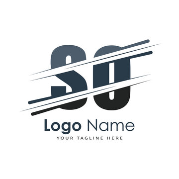 initial monogram logo with letter style design
