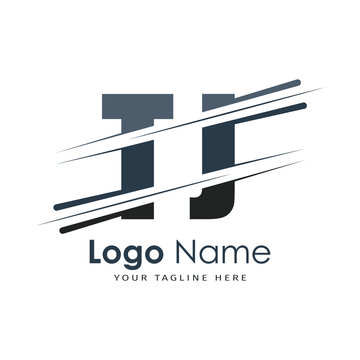 initial monogram logo with letter style design