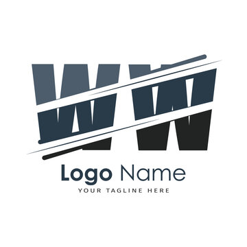 initial monogram logo with letter style design
