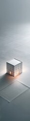 Aufkleber - Minimalist Architectural Visualization Isometric Design Innovation Exploring Virtual Spatial Modeling and Next-Gen Architectural Technologies