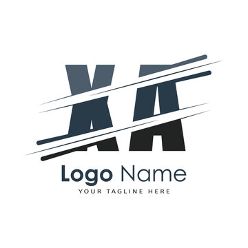 initial monogram logo with letter style design