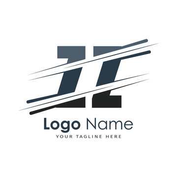initial monogram logo with letter style design