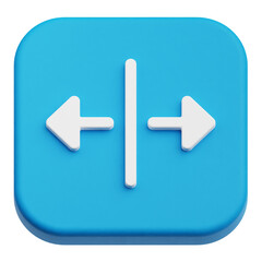 Fototapete - app user interface 3d icon isolated on the transparent background