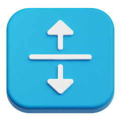 Fototapete - app user interface 3d icon isolated on the transparent background