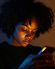 Poster - Intimate Digital Privacy Biometric Authentication and Inclusive Tech Experience for Millennial Cybersecurity - Empowering Personal Data Protection in Warm Evening Ambiance