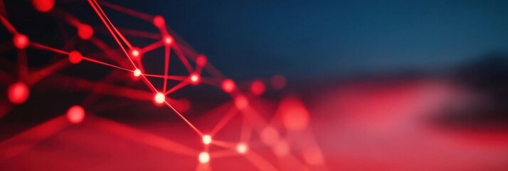 Fototapete - Futuristic Urban Connectivity AI-Powered Network Visualization Revealing Smart City Infrastructure Dynamics in High-Resolution Digital Transformation