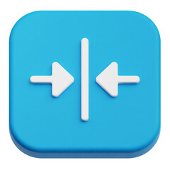 Fototapete - app user interface 3d icon isolated on the transparent background