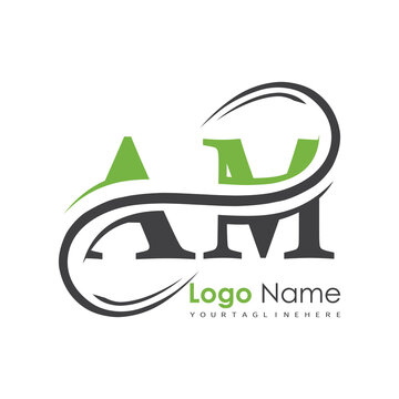 initial monogram logo with letter style design