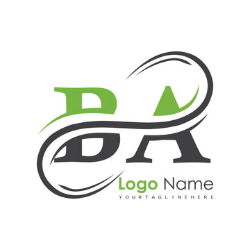 initial monogram logo with letter style design