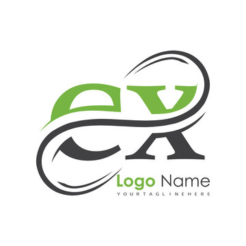 initial monogram logo with letter style design