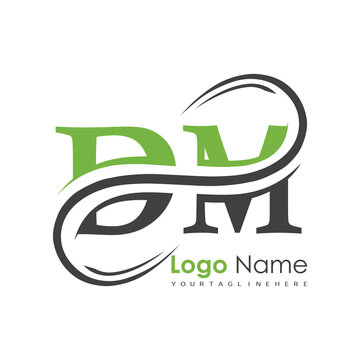 initial monogram logo with letter style design