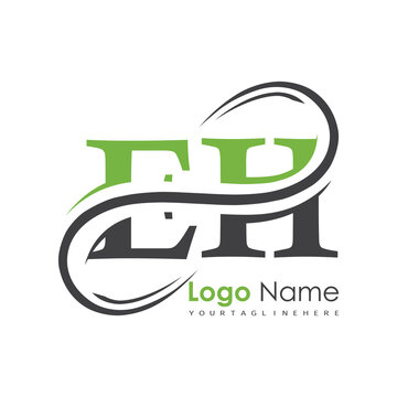 initial monogram logo with letter style design