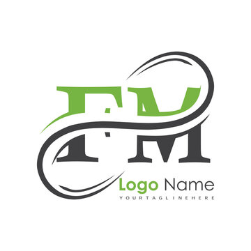 initial monogram logo with letter style design
