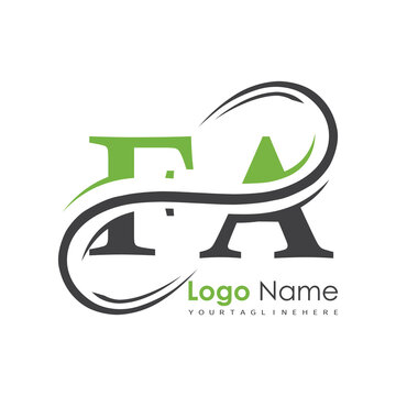 initial monogram logo with letter style design