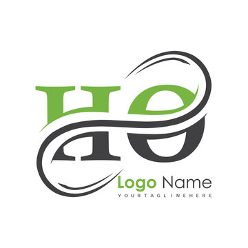 initial monogram logo with letter style design