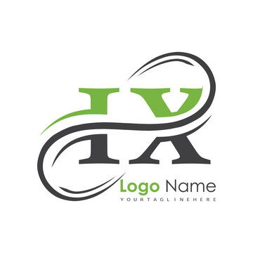 initial monogram logo with letter style design
