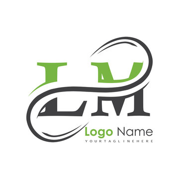 initial monogram logo with letter style design