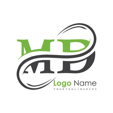 initial monogram logo with letter style design
