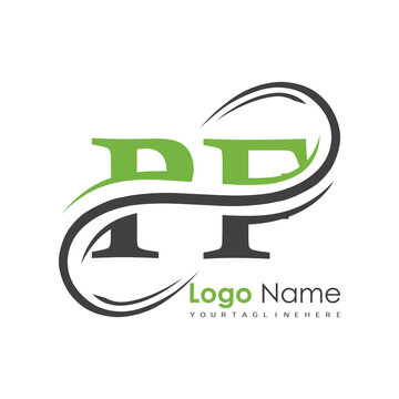 initial monogram logo with letter style design