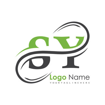 initial monogram logo with letter style design