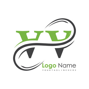 initial monogram logo with letter style design