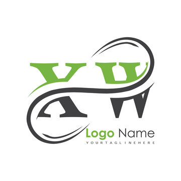 initial monogram logo with letter style design