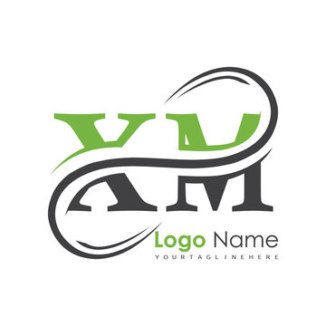 initial monogram logo with letter style design
