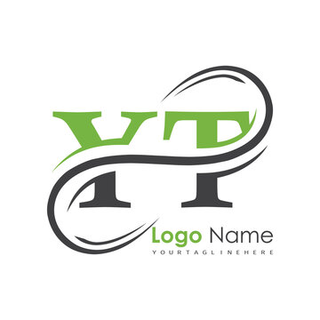 initial monogram logo with letter style design