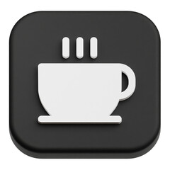 Fototapete - app user interface 3d icon isolated on the transparent background