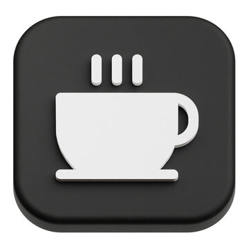 app user interface 3d icon isolated on the transparent background