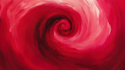 Aufkleber - Abstract red swirl pattern depicting a dynamic motion, evoking energy and passion
