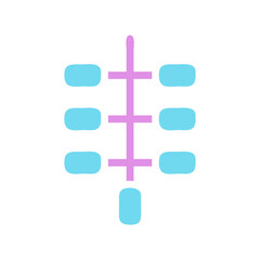 Poster - Graphical Abstract Structure in Soft Pastel Hues
