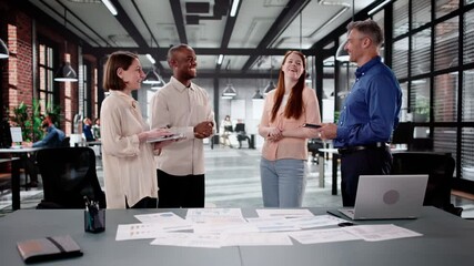 Poster - Business People Group In Office