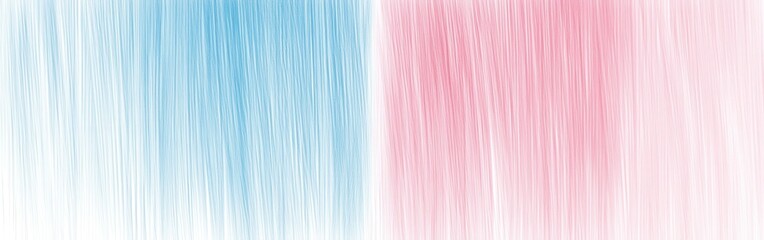 Poster - Soft Pencil Strokes Gradient in Pastel Pink and Blue - Serene Artistic Background Texture