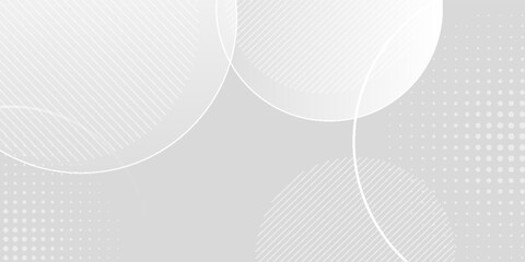 Poster - abstract white geometric background. eps 10