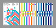 © KKK - colorful square pattern poster cover templates digital pixel tiles abstract geometric graphic design colors y2k retro style