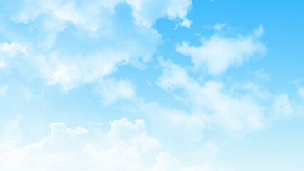 Wall Mural - blue sky and cloud. natural and cloudy fresh blue sky background. natural sky beautiful blue and whi