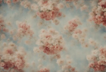 Wall Mural - floral fabric vintage decoration texture spring design pattern abstract background leaf fashion illu