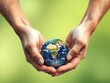 © Atif - earth in hands'The Earth in Our Hands''Care Today, Save Tomorrow'