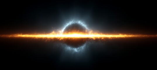 Wall Mural - space star big bang explosion. time space dilation. science galaxy astronomy. generative ai technolo