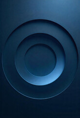 Aufkleber - blank presentation background with abstract bubble gradient with black color