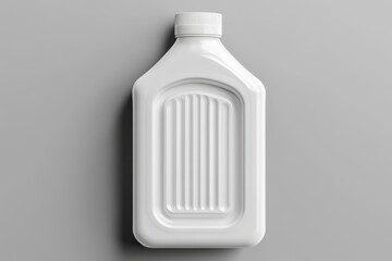 the white supplement jar mockup is displayed using clean and isolated product photography