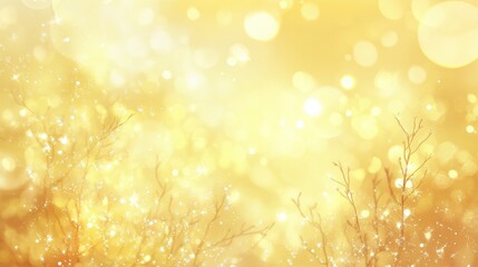 Aufkleber - Light yellow wide banner background illustration