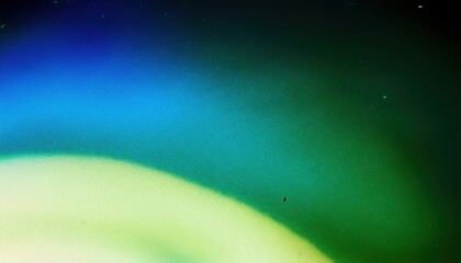 Poster - vibrant blue green gradient texture with vintage film grain for digital background, graphic overlays, or abstract design

