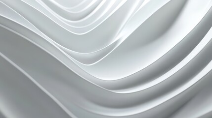 Poster - White luxury background with grey shadow diagonal stripes. Light elegant dynamic abstract BG. Trendy geometric neumorphism. Universal minimal 3d sale modern backdrop. Amazing deluxe business template