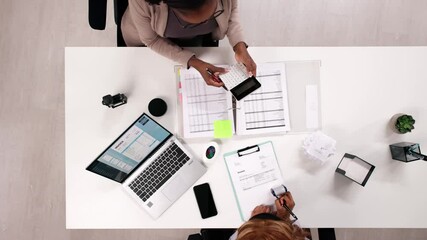 Aufkleber - Professional Business Accountant Doing Financial
