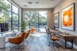 © Ali - Modern office bright sunny room design