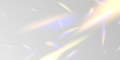 Wall Mural - light effect and zigzag ribbon falling from above on a beam of light, tinsel vector