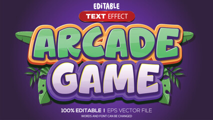 Poster - 3d text effect gaming theme
